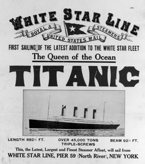 titanic poster